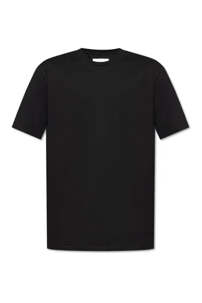 Jil Sander Round Neck T-shirt In Black