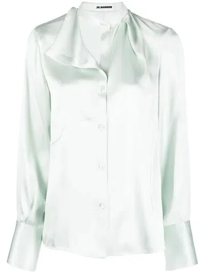 Jil Sander Shirt Clothing In Green