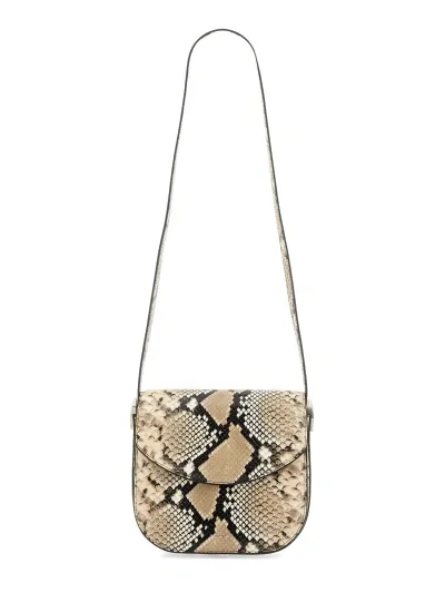 Jil Sander Shoulder Bag "coin" Medium In Animalier