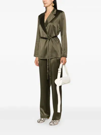 Jil Sander Small Cannolo Shoulder Bag In Neutrals