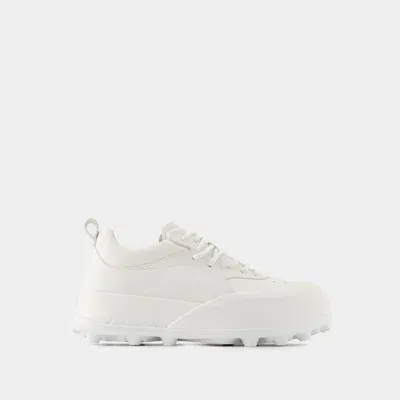 Jil Sander Sneakers In White