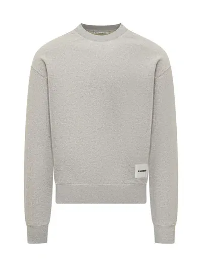 Jil Sander Sweatshirt In Grey