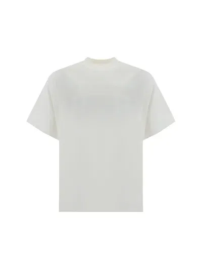 Jil Sander T-shirt In Porcelain