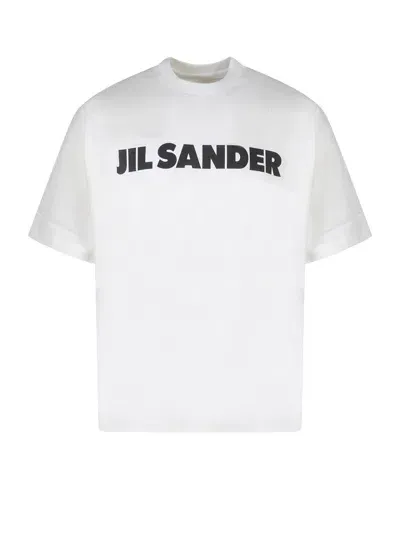 Jil Sander T-shirt In Beige