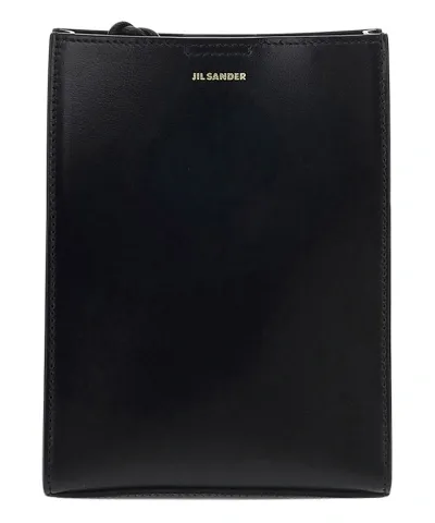 Jil Sander Tangle Crossbody Bag In Black