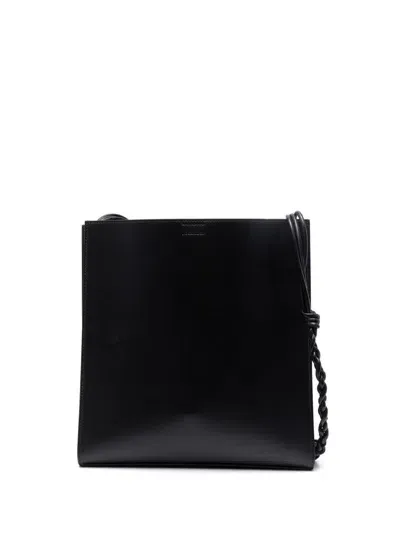 Jil Sander Tangle Leather Crossbody Bag