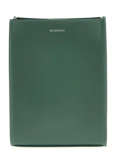 Jil Sander Tangle Small Crossbody Bag In Green