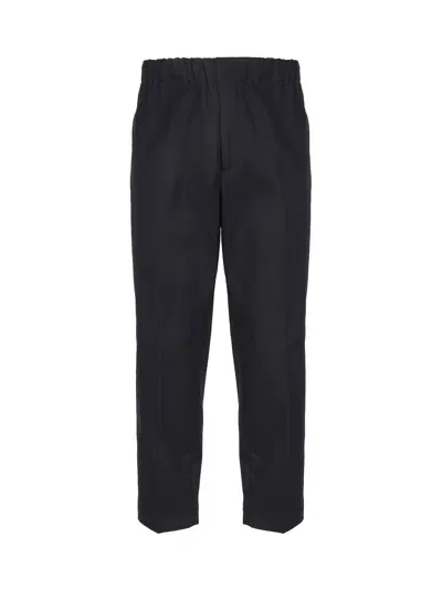 Jil Sander Tapered Trousers In Blue