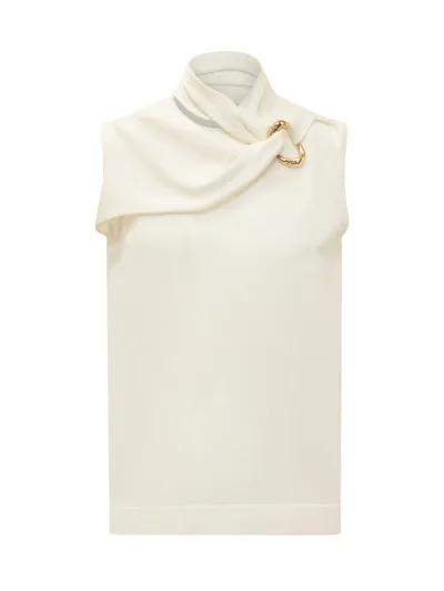 Jil Sander Top In White