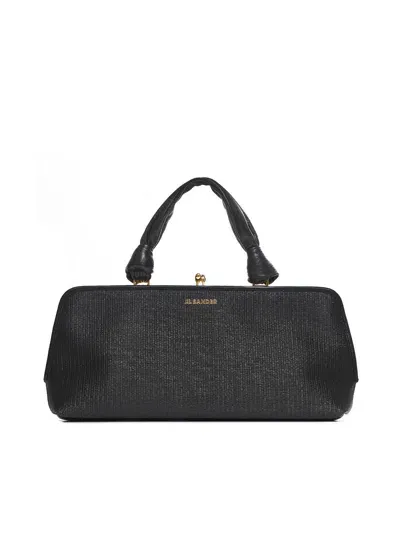 Jil Sander Tote In Black