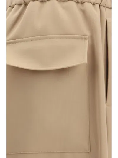 Jil Sander Trouser In Neutral