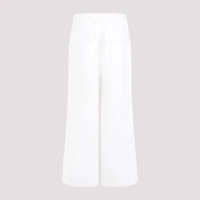 Jil Sander Trouser 50 Aw 30 Fit 2 Clothing In White