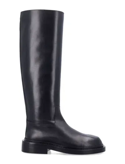 Jil Sander Tubolar Boots In Black