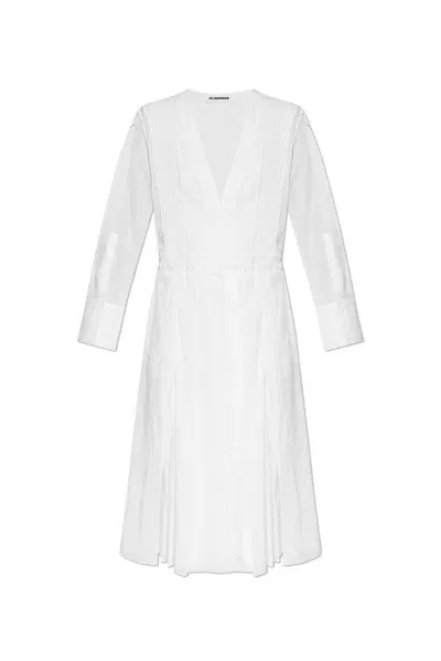 Jil Sander V In White