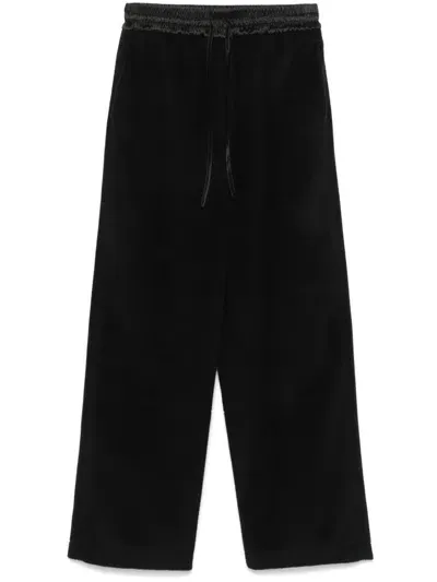 Jil Sander Virgin-wool Trousers In Black