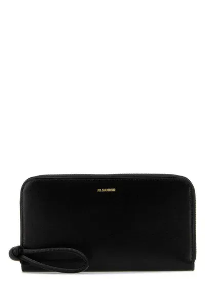 Jil Sander Wallets In Black