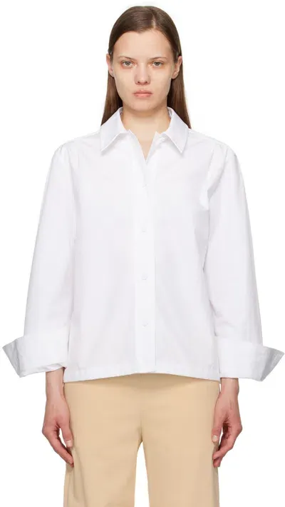 Jil Sander Shirt In White Cotton