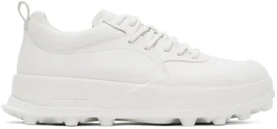 Jil Sander White Orb Sneakers