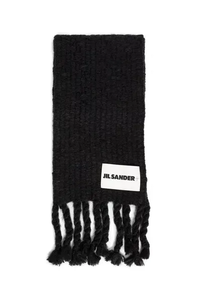 Jil Sander Woman Black Scarves