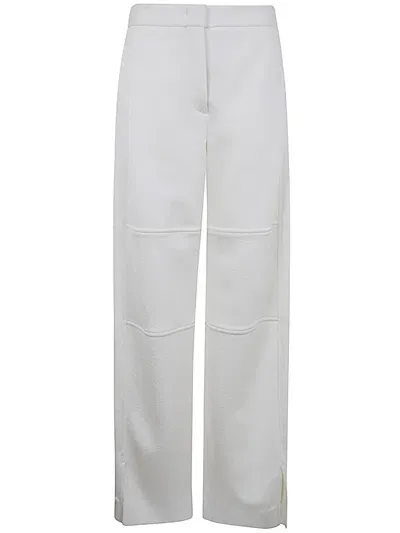 Jil Sander Woman`s Pants In White