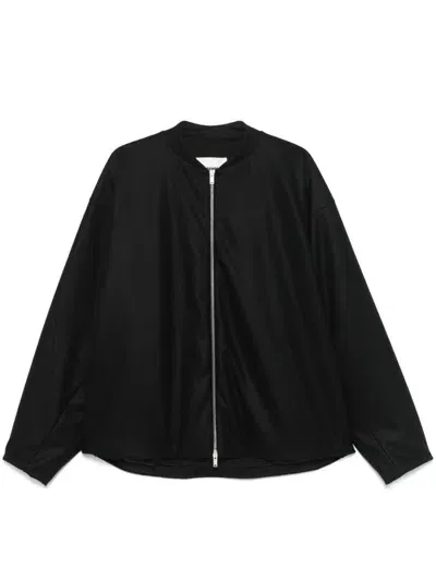 Jil Sander Wool Jacket In Black