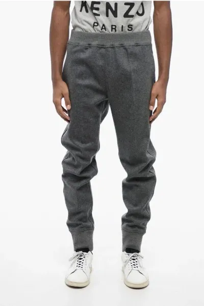 Jil Sander Wool Sweatpants With Cuffs