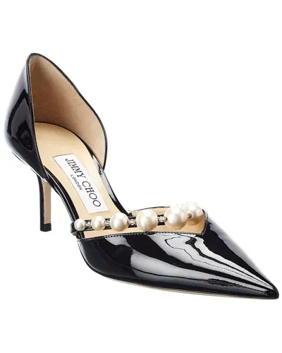 Jimmy Choo Aurelie 65 Patent Pump In Black