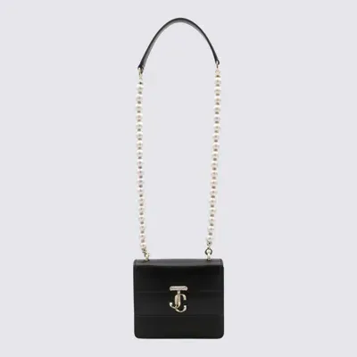 Jimmy Choo Avenue Quad Xs Embellished Strapped Shoulder Bag In Black