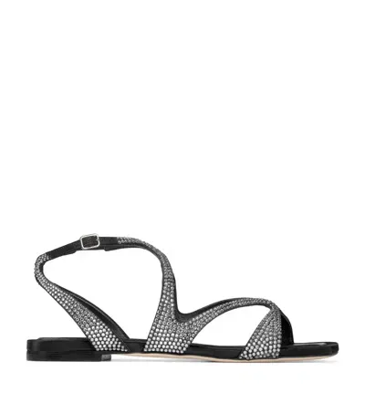 Jimmy Choo Ayla Sandals In Black