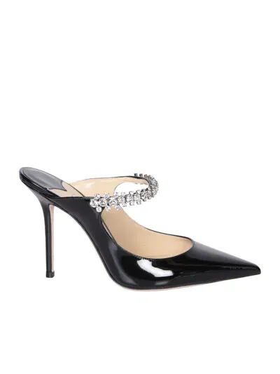 Jimmy Choo Black Bing 100 Mules