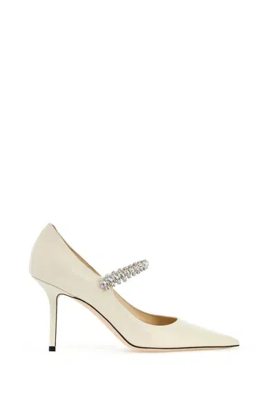 Jimmy Choo Bing 85 Pumps In Neutral