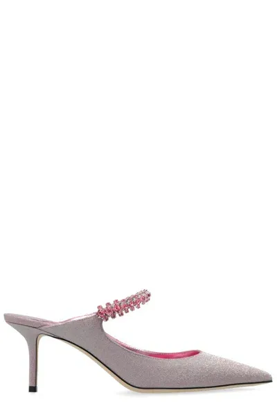 Jimmy Choo Bing Heeled Sandals In Pink