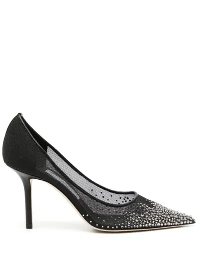 Jimmy Choo Pointed Toe Pumps In Black