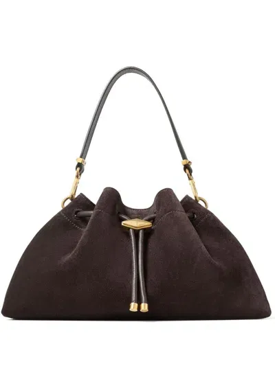 Jimmy Choo Bon Bon Bucket Bag In Purple