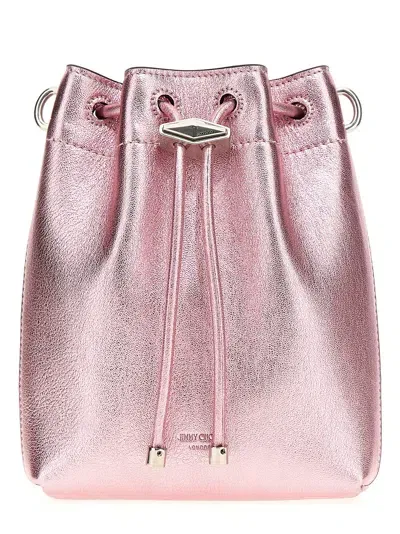 Jimmy Choo Bon Bon Satin Bag In Pink