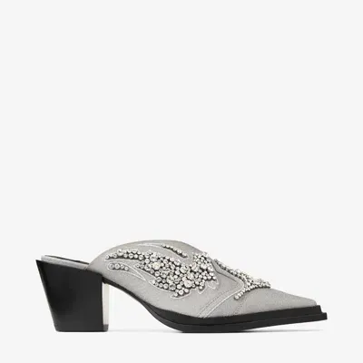 Jimmy Choo Cece Mule Ii 60 In Silver