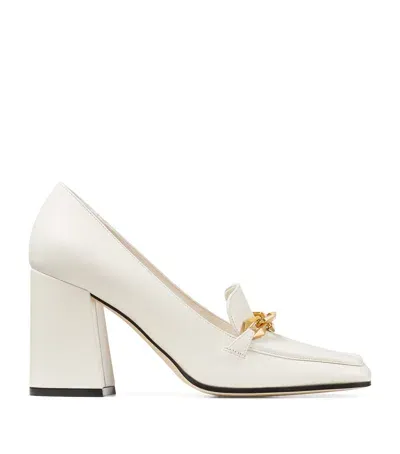 Jimmy Choo Diamond Tilda 85 Pumps In White