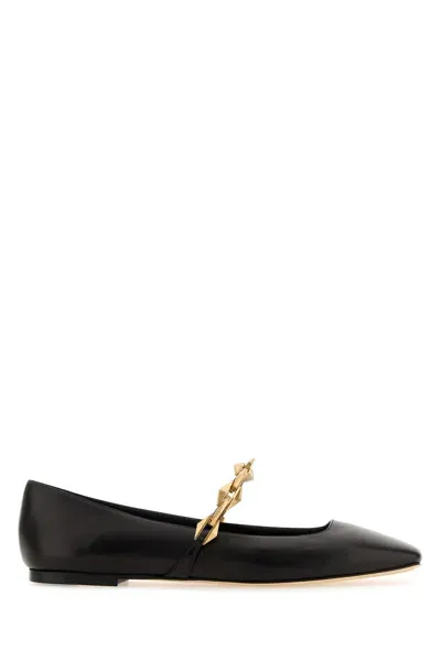 Jimmy Choo Diamond Tilda Flat-38.5 Nd  Female In Black