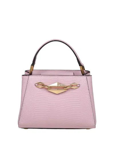 Jimmy Choo Diamond Tote In Pink