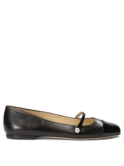 Jimmy Choo Women's "elisa" Ballet Flats In Black