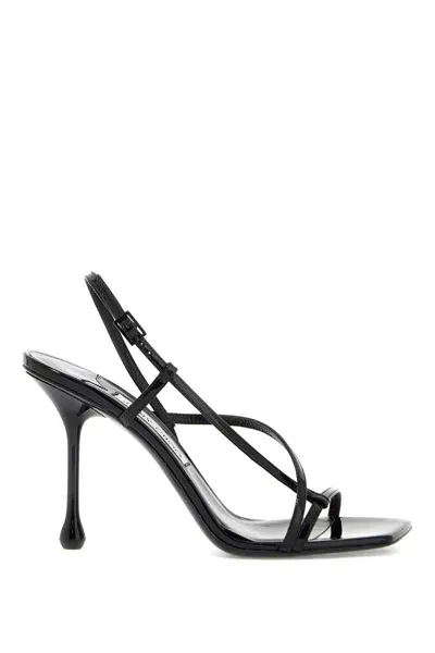 Jimmy Choo Etana 95mm Sandals In Black