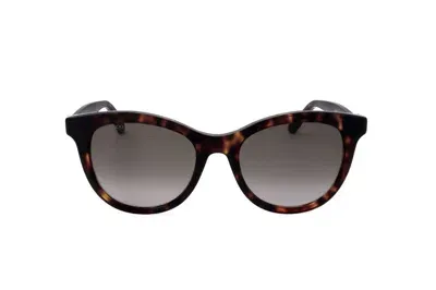 Jimmy Choo Eyewear Butterfly Frame Sunglasses In Multi