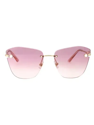 Jimmy Choo Eyewear Cat In Gold