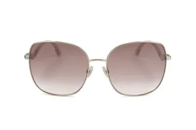 Jimmy Choo Eyewear Mamie S Square Frame Sunglasses In Gold