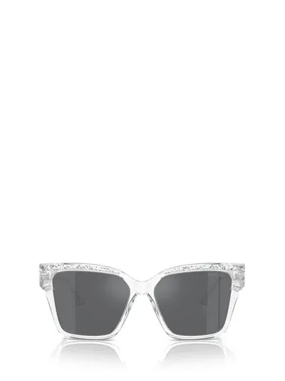 Jimmy Choo Woman Sunglasses Jc5003 In Transparent