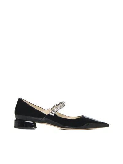 Jimmy Choo Flat Shoes In Black