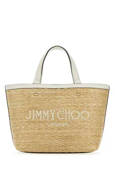 Jimmy Choo Handbags. In Beige O Tan