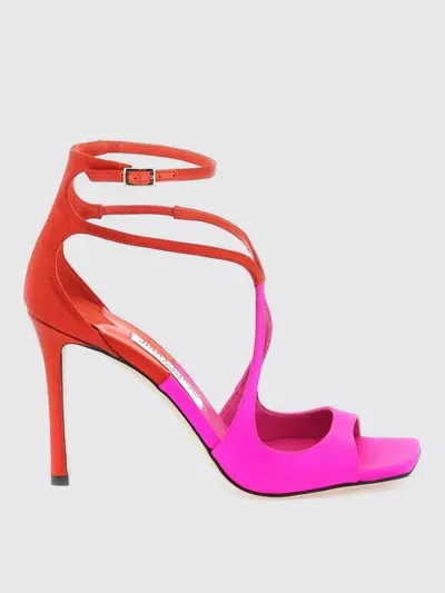 Jimmy Choo Heeled Sandals  Woman Color Fuchsia