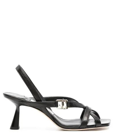 Jimmy Choo Jess Heeled Sandals In Black