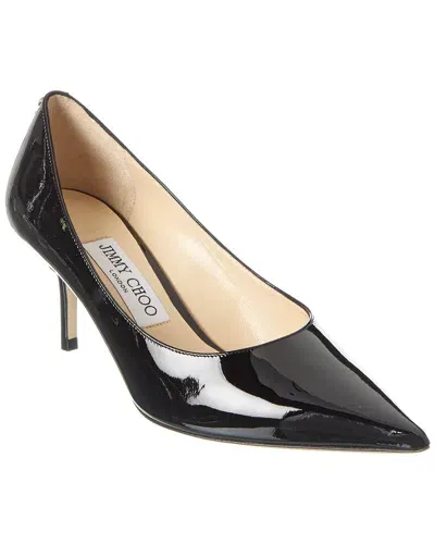 Jimmy Choo Love 65 Patent Pump In Black